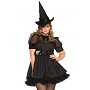 Bewitching Witch heksen korte jurk kostu Bewitching Witch heksen korte jurk kostu